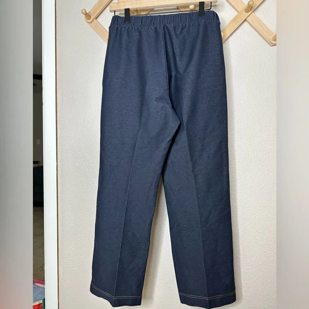 MaxMara Leisure Jean Elastic Waistband Pants Sz 4